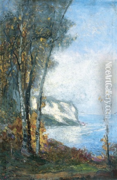 Birch Cliff (the Scarborough Bluffs) Oil Painting - Owen Staples