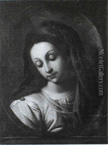 The Madonna Oil Painting - Matteo Rosselli
