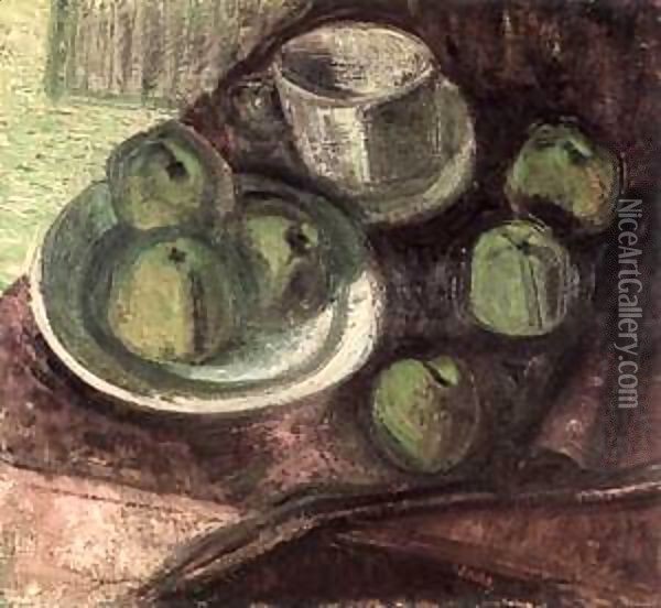 Green Quinces 1936 Oil Painting - Karl Briullov