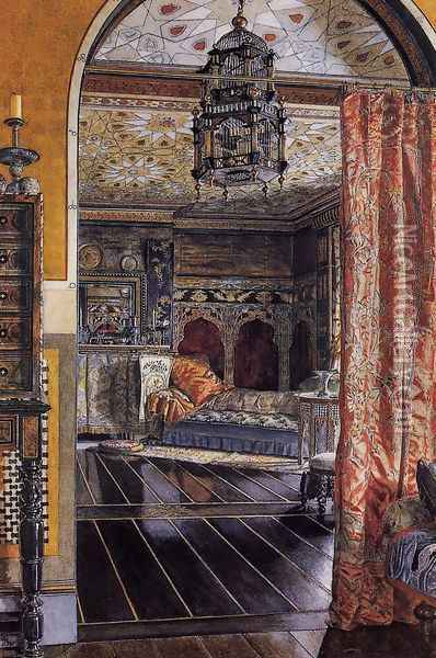 The Drawing Room at Townshend House Oil Painting - Sir Lawrence Alma-Tadema