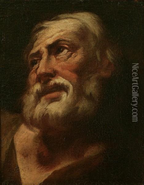 Ritratto D'uomo Con Barba Oil Painting - Pieter Jan Brandl