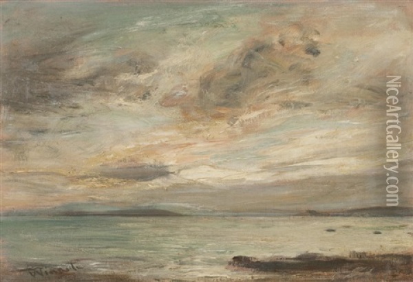 Firth Of Clyde Oil Painting - Sir James Lawton Wingate