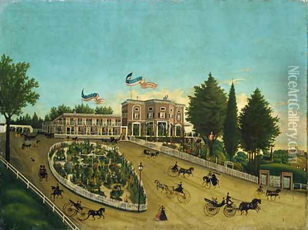 The Claremont 1855 Oil Painting - Anonymous Artist