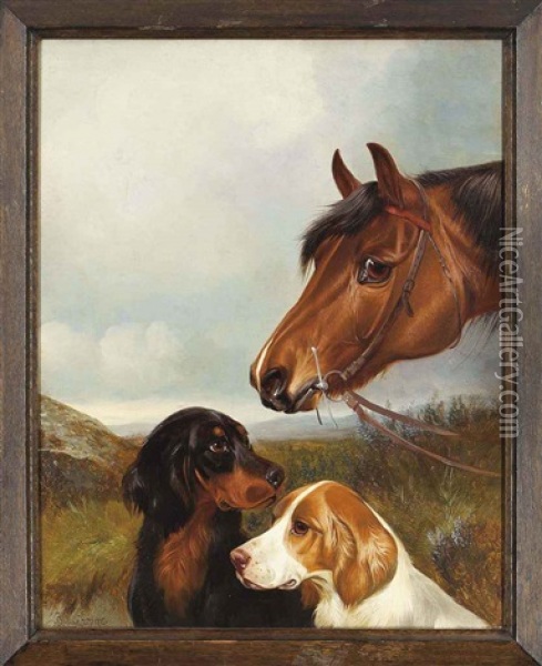 Companions Oil Painting - Colin Graeme