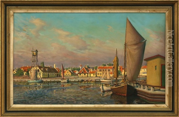 Dutch Coastal Landscape Oil Painting - Willem Johannes Weissenbruch