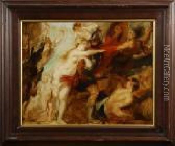 Efter Oil Painting - Peter Paul Rubens