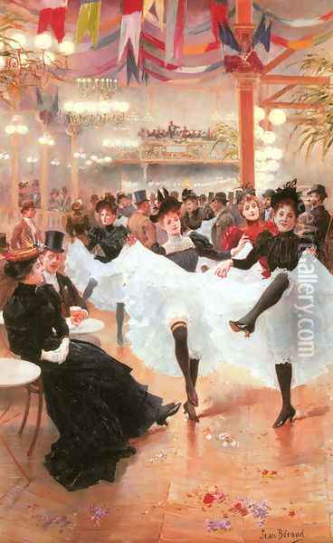Le Cafe de Paris Oil Painting - Jean-Georges Beraud