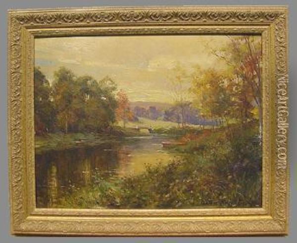 The Walker Cake, Putney Oil Painting - Louis Aston Knight