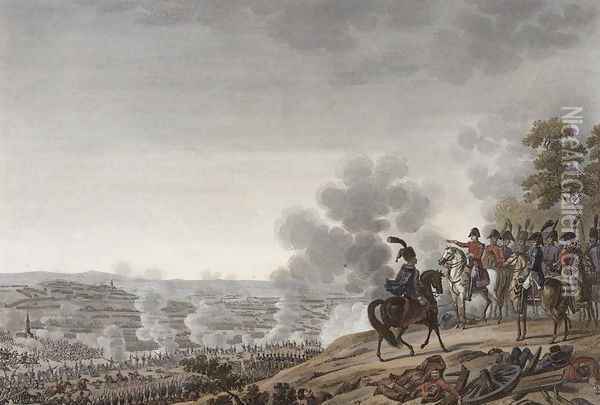 The Battle of the Moskva, 7 September 1812, engraved by Jacques Couche Oil Painting - Roehn, Adolphe Eugene Gabriel