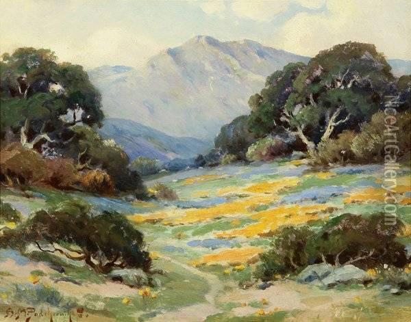 The Month Of April, California Oil Painting - Alexis Matthew Podchernikoff