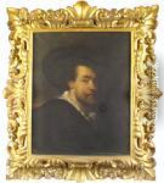 Self Portrait Oil Painting - Peter Paul Rubens