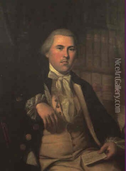 Maskell Ewing Oil Painting - Charles Willson Peale