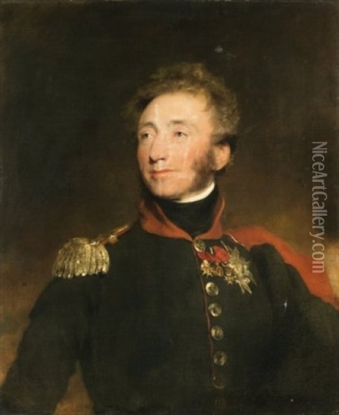 Portrait De Louis Antoine D'artois, Duc D'angouleme Oil Painting - Thomas Lawrence