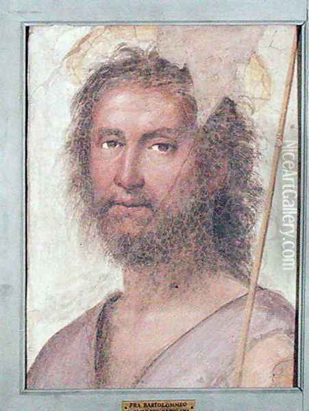 St. John the Baptist Oil Painting - Fra Bartolommeo della Porta