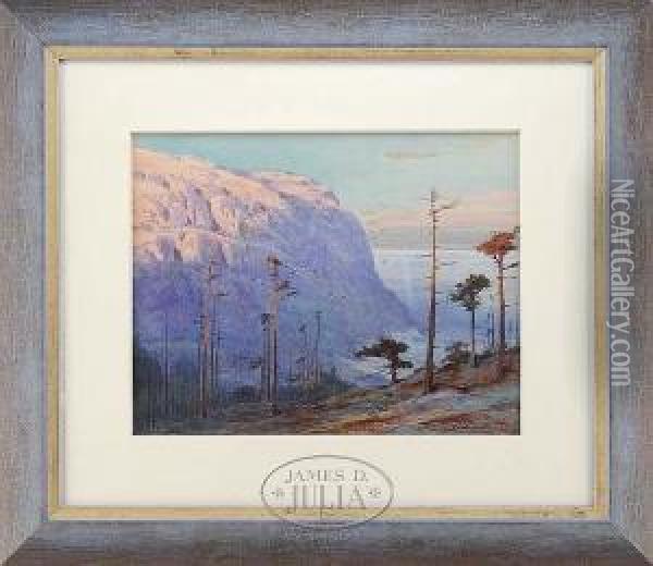 Blackhead,monhegan Island Oil Painting - Samuel Peter Rolt Triscott