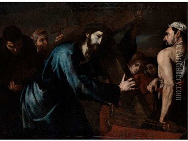 Christus Auf Dem Weg Zum Calvarienberg Oil Painting - Jusepe de Ribera