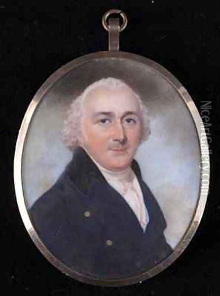 Portrait of Humphry Repton Oil Painting - John Downman