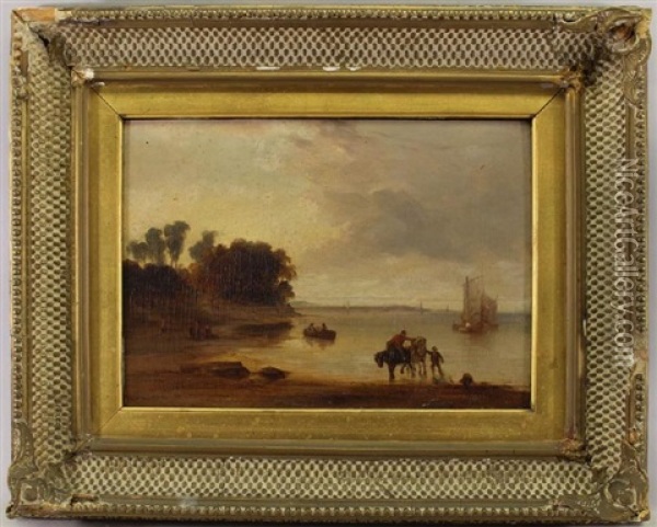 The Mouth Of Yare Oil Painting - Copley Fielding