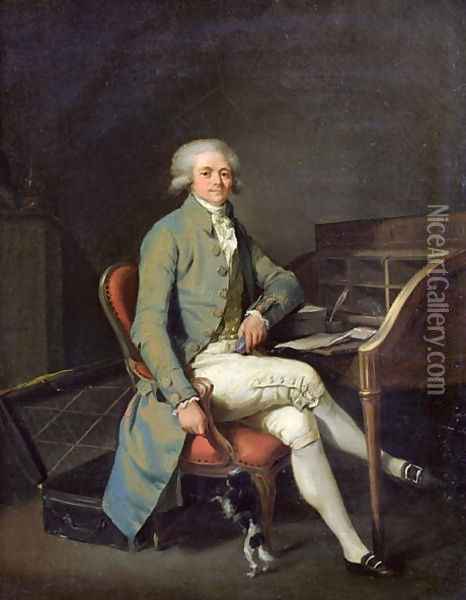 Maximilien de Robespierre Oil Painting - Louis Leopold Boilly