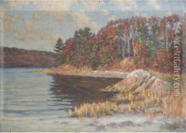 Various Properties
 

 
 
 

 
 Along The Shore Oil Painting - Aloysius C. O'Kelly