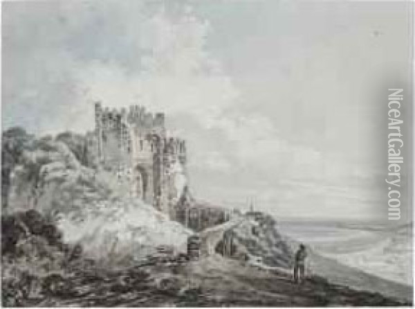 The Constable's Tower, Dover Castle Oil Painting - Joseph Mallord William Turner