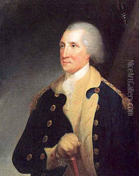 George Washington 1785 Oil Painting - Robert Edge Pine