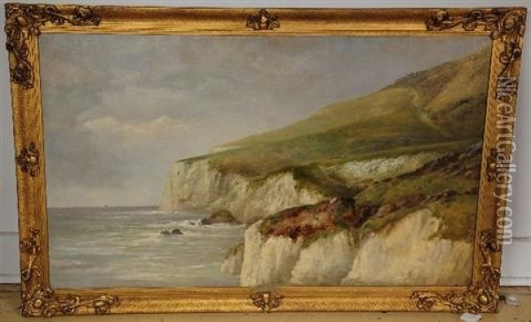 White Cliffs Of Dover Oil Painting - James Clarke Hook