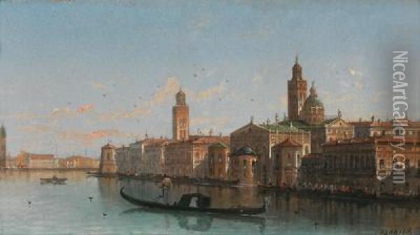 Venetian Scene Oil Painting - Karl Kaufmann