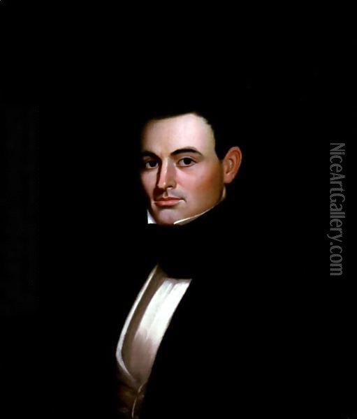 Colonel Caleb Smith Stone (1810-1872) Oil Painting - George Caleb Bingham