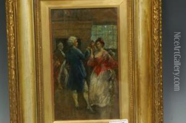 The First Dance Oil Painting - William Douglas Almond