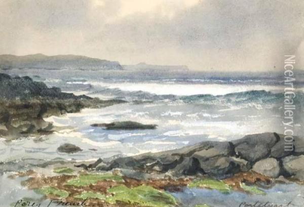 Portstewart Oil Painting - William Percy French