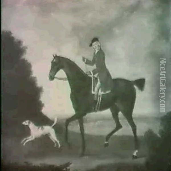 A Gentleman Out Hunting Oil Painting - Francis Sartorius the Elder