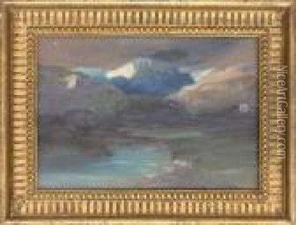 Rigi Sunrise Oil Painting - Joseph Mallord William Turner