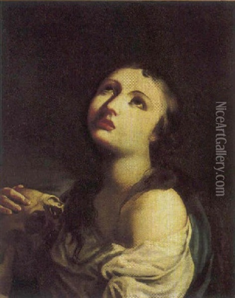 Maddalena Oil Painting - Giambettino Cignaroli