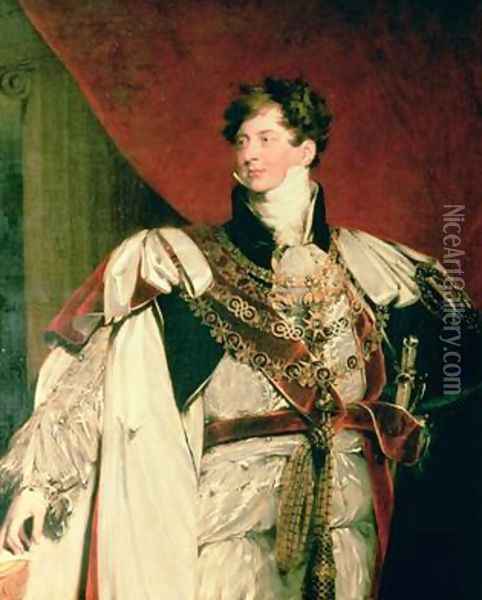 George IV 1762-1830 2 Oil Painting - Sir Thomas Lawrence