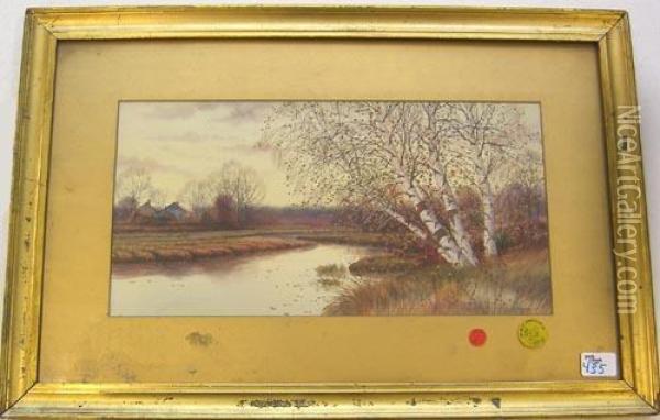 Landscape Oil Painting - John Defett Francis