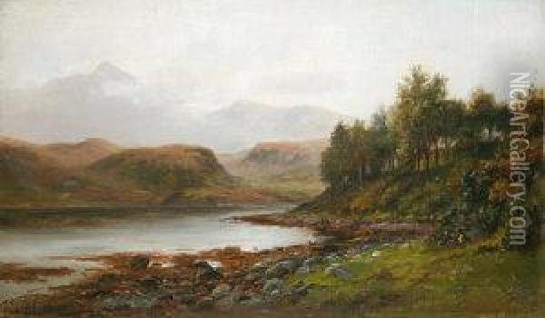 Connemara Landscape Oil Painting - Alexander Williams