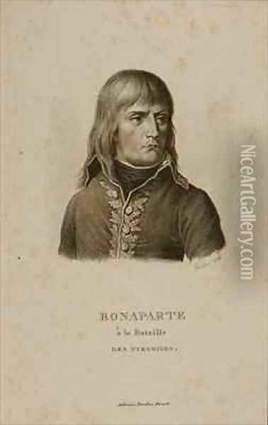 Portrait of Napoleon Bonaparte 1769-1821 Oil Painting - Francois Seraphin Delpech
