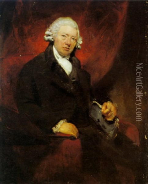 Portrait Of Ralph Griffiths Oil Painting - Thomas Lawrence