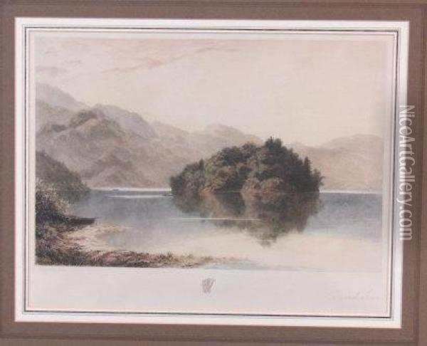 'ellen's Isle' ( Scotland ) Oil Painting - David Law