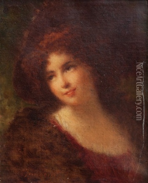 Dama Oil Painting - Giovanni Battista di Matteo Naldini