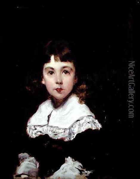 Portrait of Georges Claretie, son of the composer Jules Claretie (1840-1913) Oil Painting - Carolus (Charles Auguste Emile) Duran