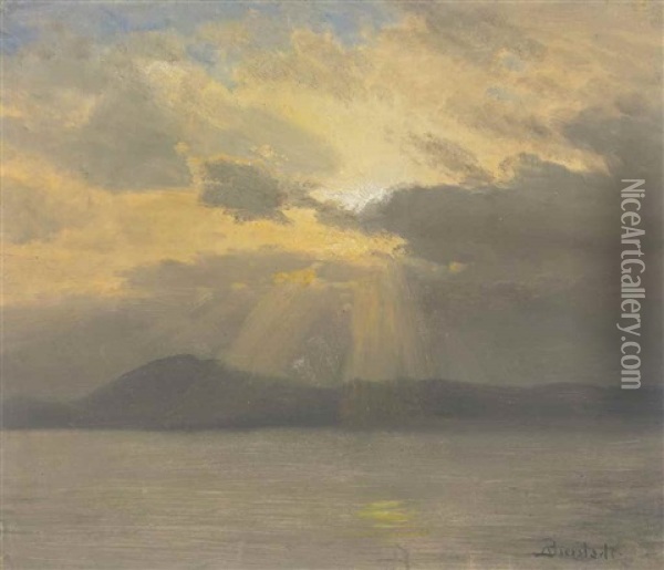 After The Storm Oil Painting - Albert Bierstadt