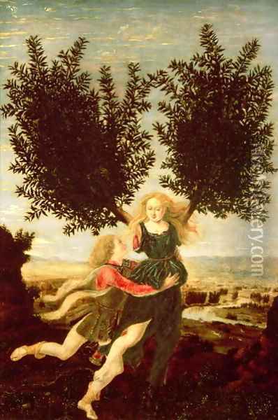 Daphne and Apollo 1470 80 Oil Painting - Vasily Polenov
