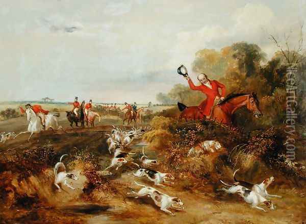 Capping on Hounds, Bachelors Hall, 1836 Oil Painting - Francis Calcraft Turner