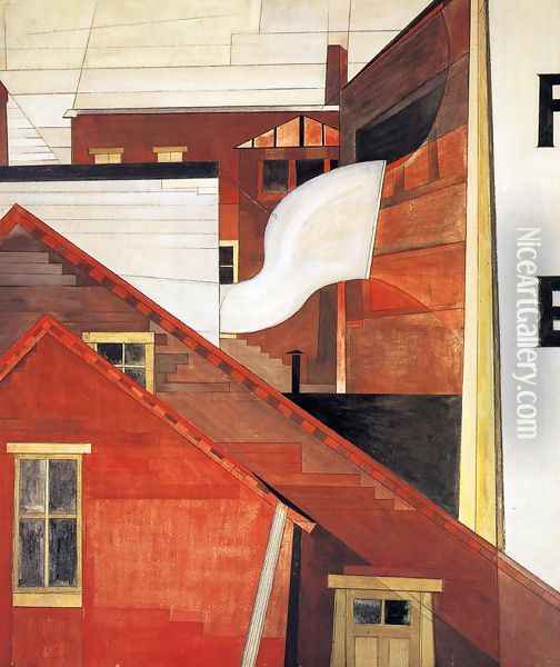 In the Province Oil Painting - Charles Demuth