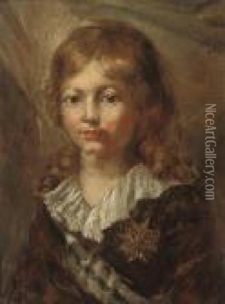 Portrait Of A Young Boy Oil Painting - Francisco De Goya y Lucientes