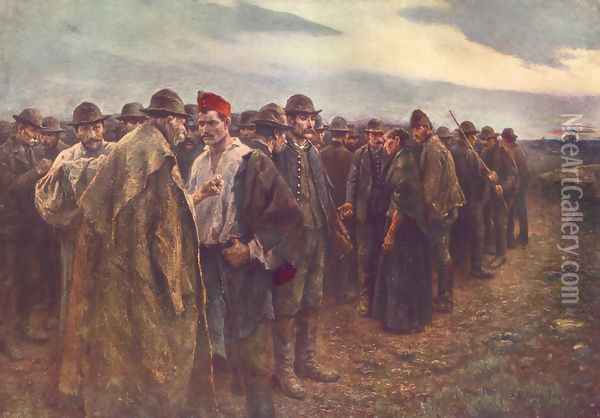 Panem Bread 1899 Oil Painting - Imre Revesz