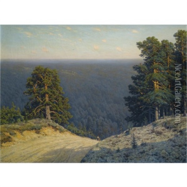 Landscape Oil Painting - Konstantin Yakovlevich Kryzhitsky