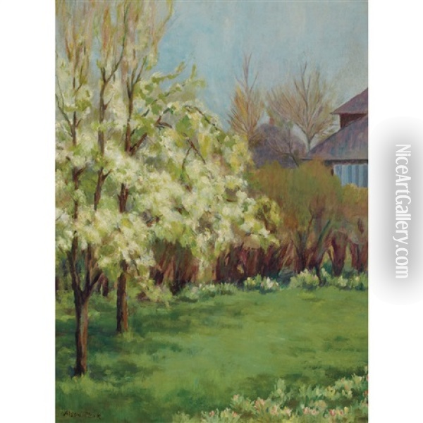 Flowering Trees Oil Painting - Alson Skinner Clark